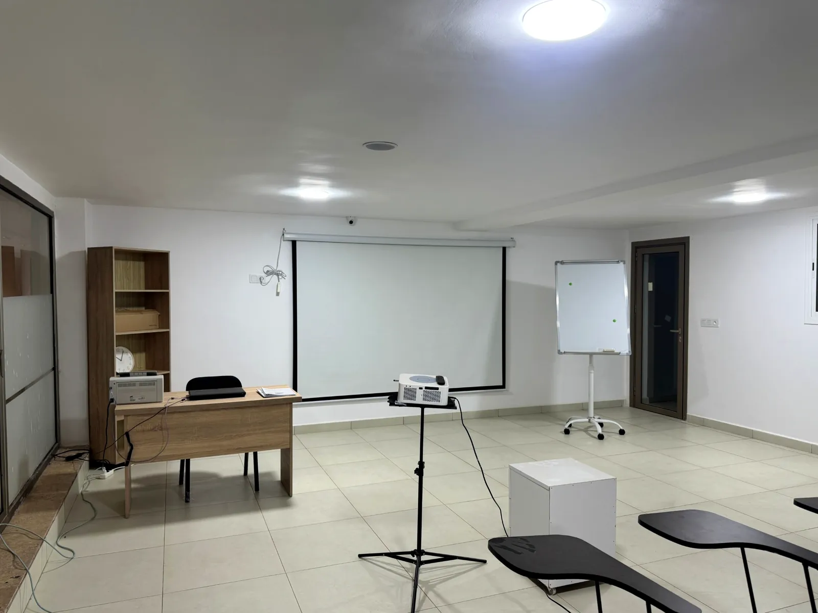 Le bureau d'accueil du centre de formation C.F.C.P Marchica à Nador